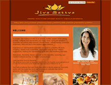 Tablet Screenshot of jivasattva.com